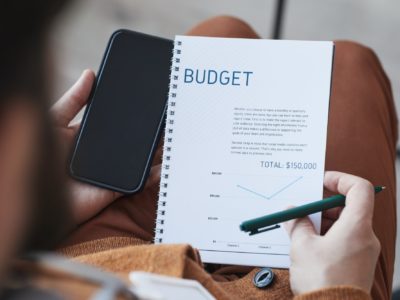Businessman Planning Budget